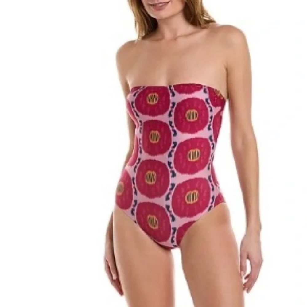 Hermoza Swim Leonor One-Piece Swimsuit, Abstract Print, Anthropologie